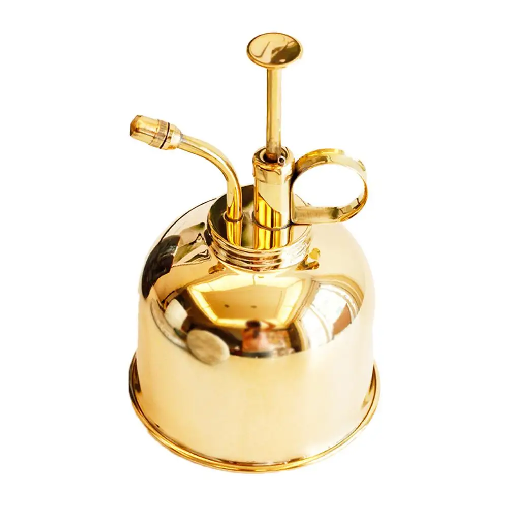 

Retro Watering Can Spray Bottle Plant Mister Gardening Tool Vintage Brass Stain Resistant Great Gift For Lovers Tropical African