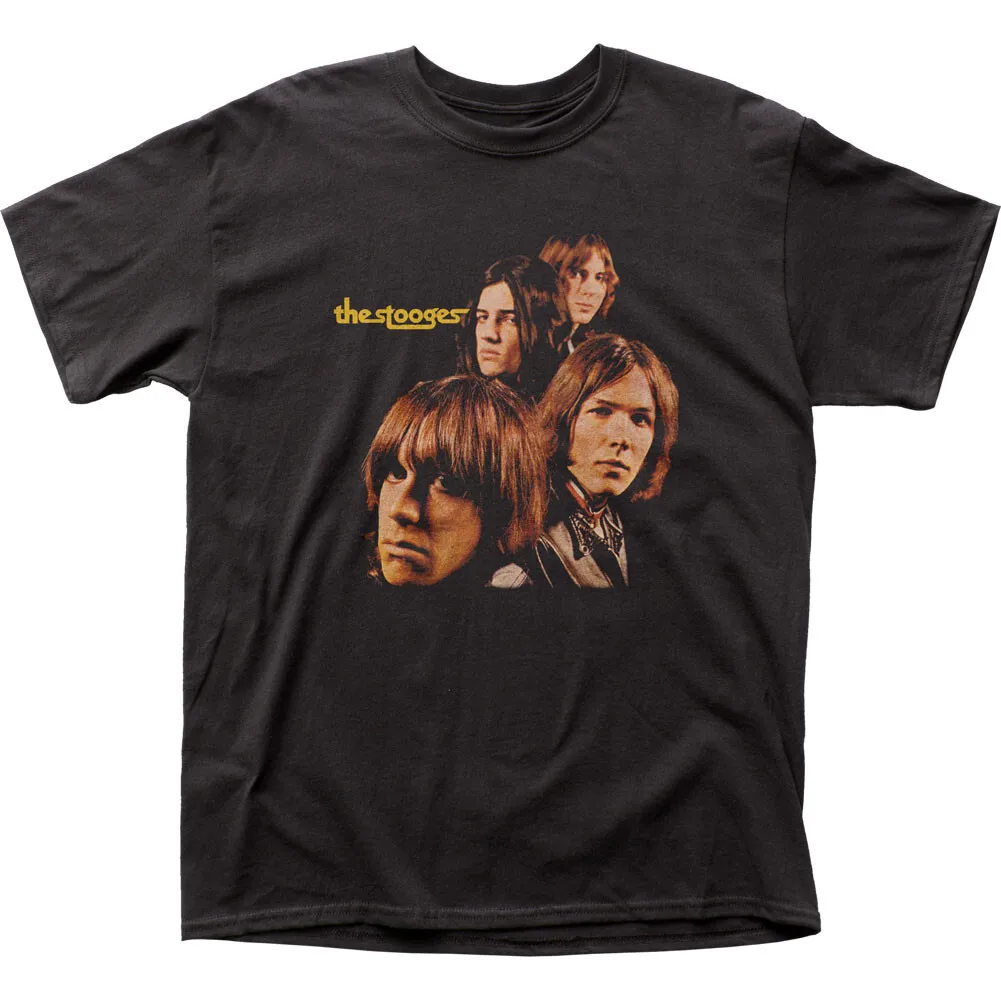 

Iggy Pop The Stooges Mens T Shirt Rock and Roll Music Classic Band Tee New Black