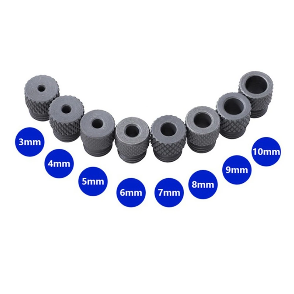 3-10mm Pocket Hole Jig Drill Sleeves For Doweling Jig Hole Drilling Locator Drills Guide Bushing Carpenter Woodworking Tools