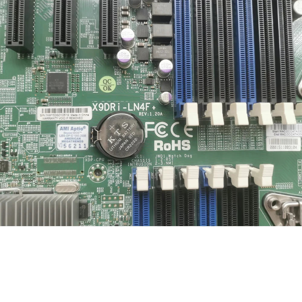 

X9DRI-LN4F+ X79 2011 Server Motherboard DDR3 E5-2600 Family