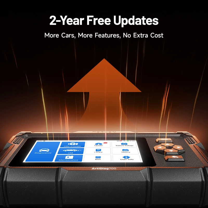 TOPDON AD700 تحديثات مجانية لمدة عامين Obd2 أداة تشخيص السيارة تدعم التقرير التشخيصي الجيل ماسح ضوئي تشخيصي تلقائي #4