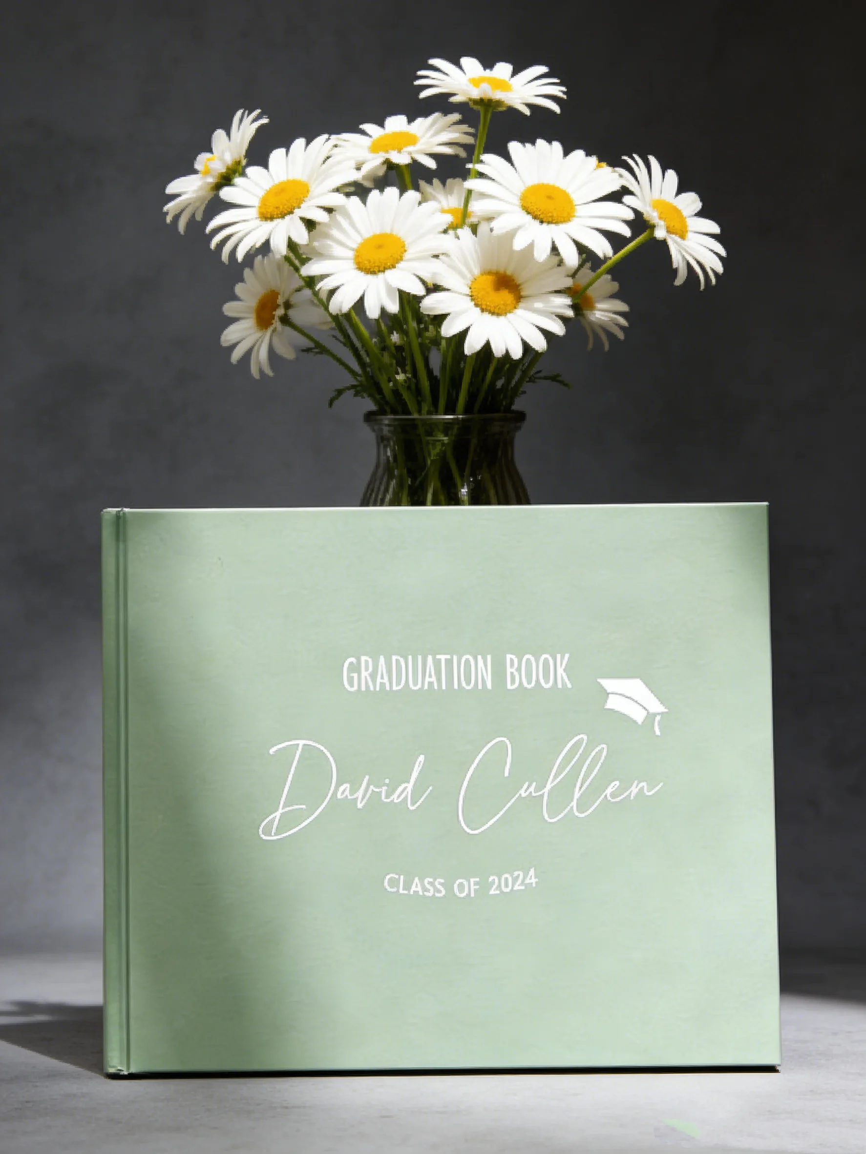 

Персонализированная гостевая книга на выпускной 2026 | Персонализированный альбом для выпускников школы/университета | Идеальный подарок на выпускной