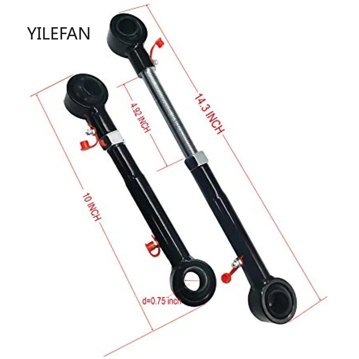 Front Swaybar Quicker Disconnect System for Wrangler JK JKU 2007-2018 Replace 2034 with 2.5
