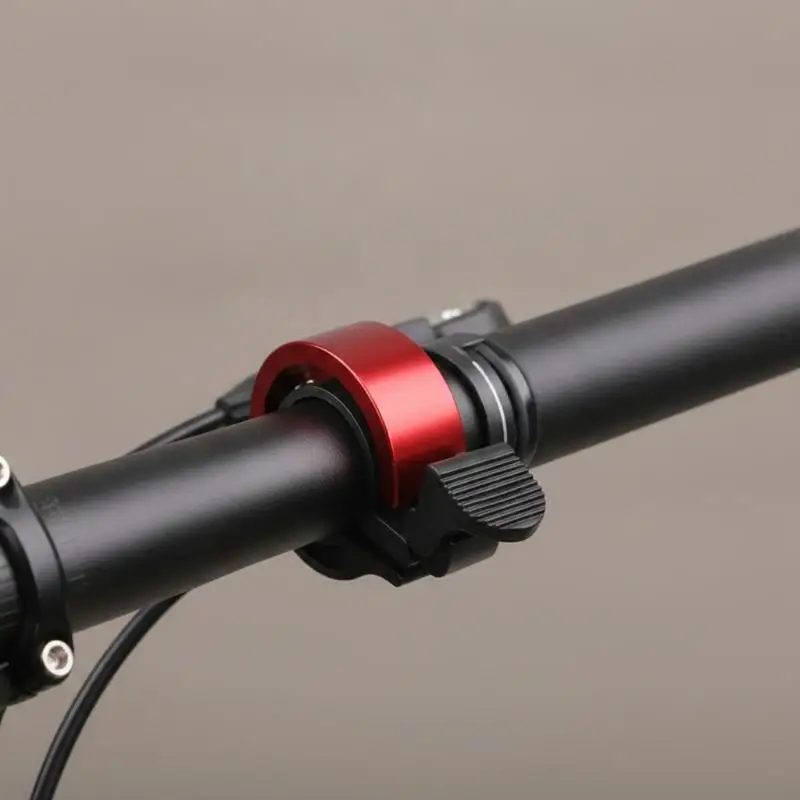 Hidden Bicycle Bell Scratch-Resistant Aluminum Alloy Quick Install 5 Color Choices for Outdoor Off-Road Cycling