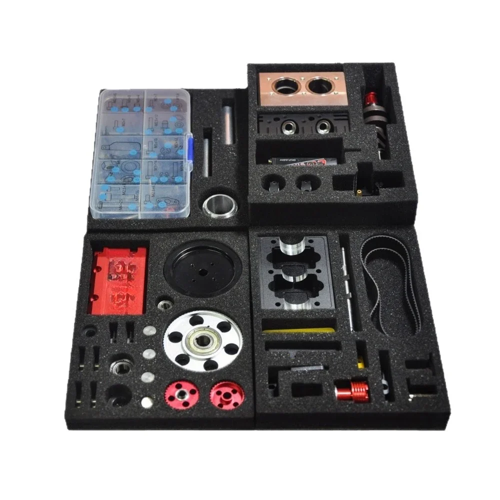 Twin Cylinder Engine Model RC Power Unit Nitro RC Power Model for Hobby Mechanical Assembly Display