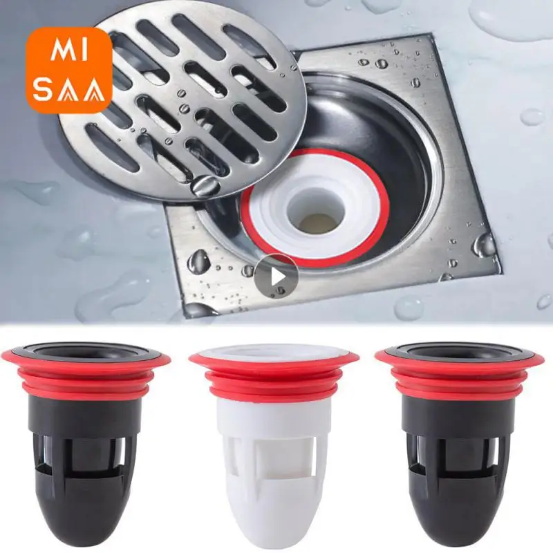 Bath Shower Floor Strainer Cover Plug Trap Siphon Sink Insect Prevention Deodorant Kitchen Bathroom Toilet Water Drainer Filter