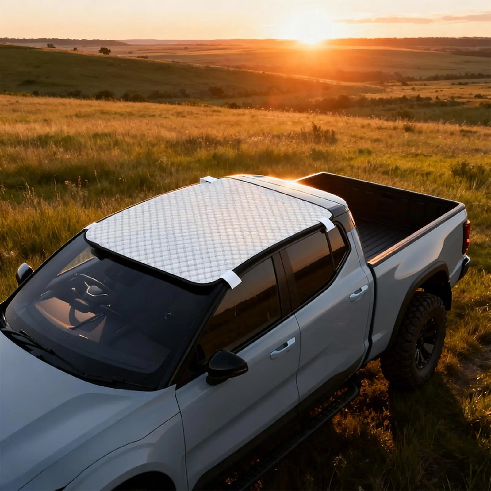 

Чехол для люка на крыше, водонепроницаемая защита от льда и снега, защита от солнца, чехол на крышу для седанов, внедорожников, автомобилей, сна, кемпинга, дорожных поездок