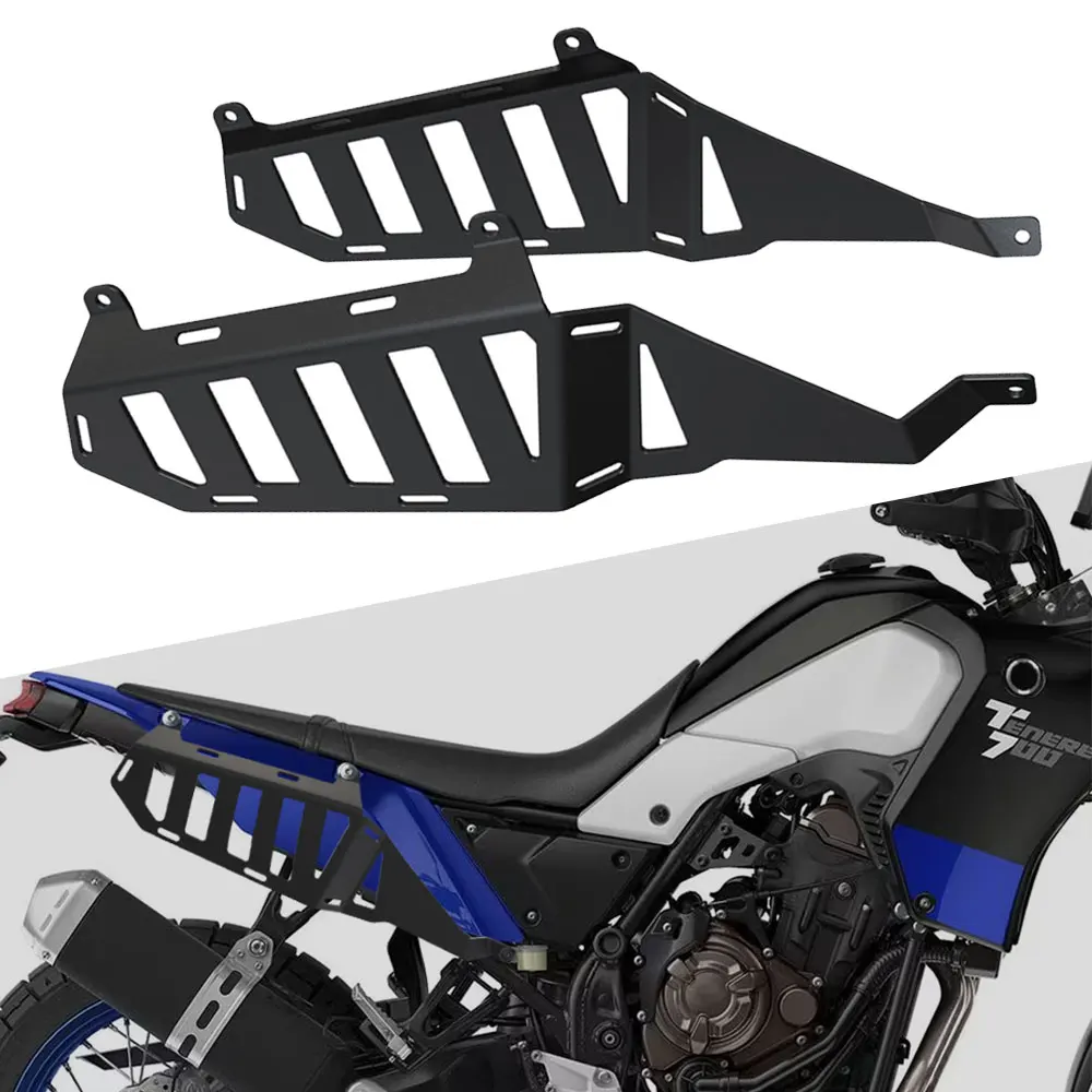 

Rear Luggage Rack Cargo Saddlebag Holder Shelf Bracket Fender For Yamaha Tenere 700 T7 T700 TENERE700 2020 2021 2022 2023 2024