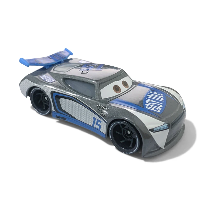 Cartoon-Autos, galvanisiertes goldenes Rennauto, Metall-Druckgussmodell, Legierungsmaterial, Anime-Figur, Kinderspielzeug, Geburtstagsgeschenke
