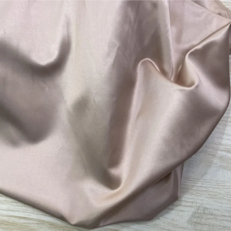 Silk Crepe Satin Quilt Cover Material 230 Width 26 M about Pink, Cotton Lining Fabric