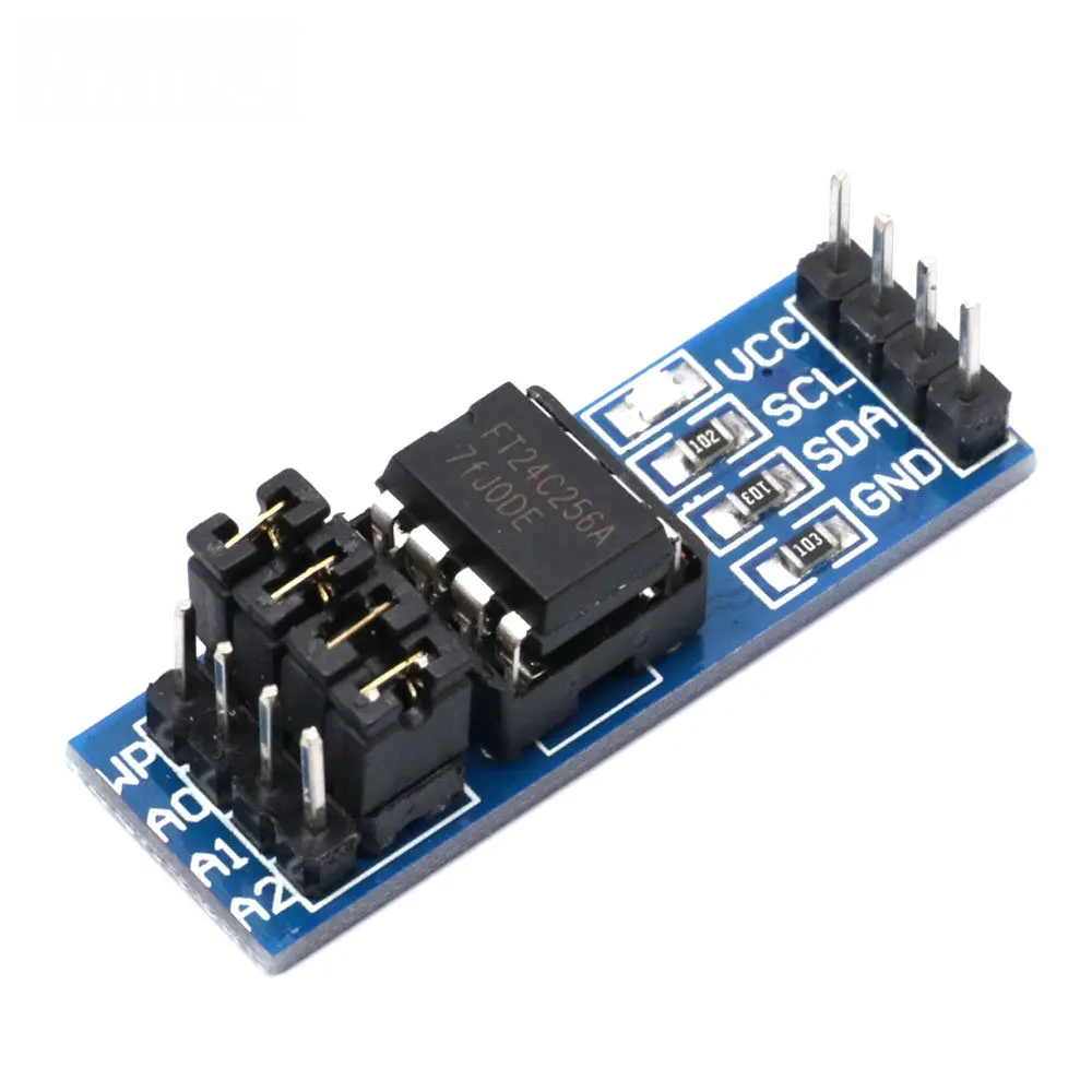 AT24C256 I2C Interface EEPROM Storage Module IIC Single-Chip Microcomputer Development Intelligent Car Accessories