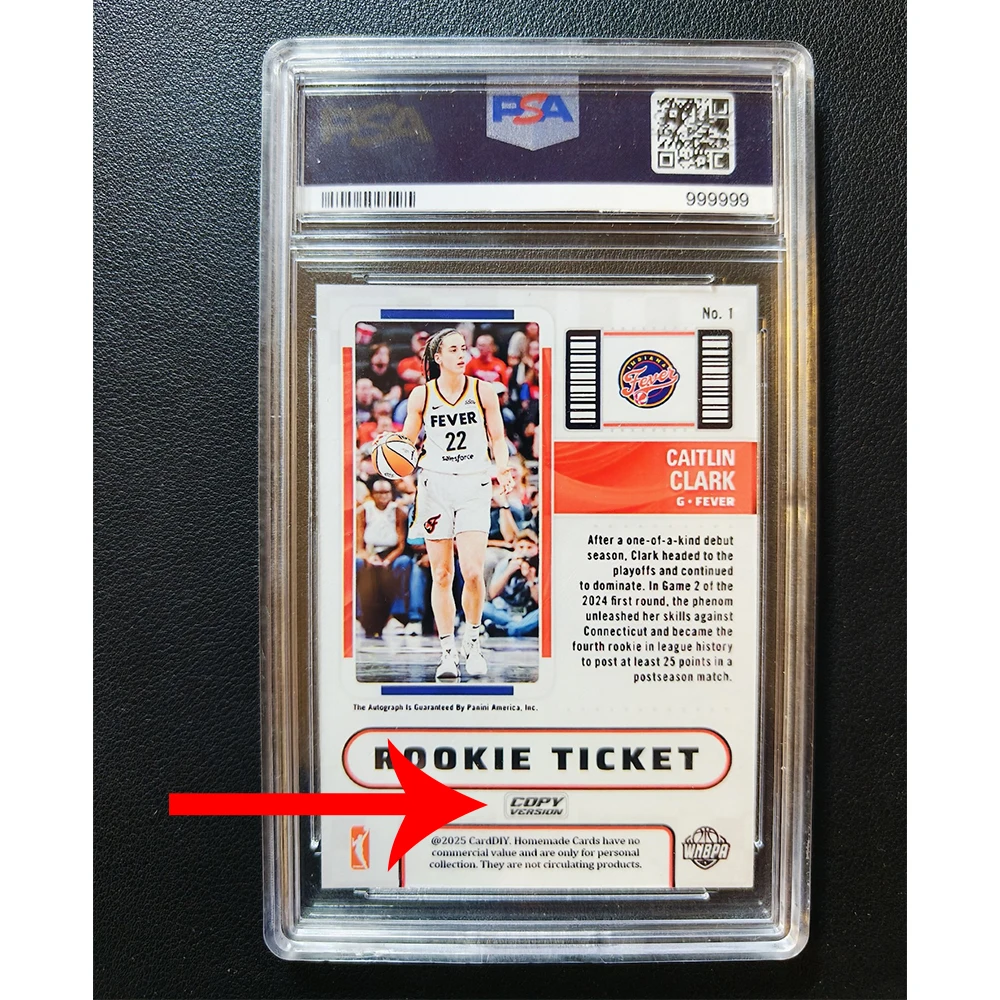 PANINI DIY homemade CAITLIN CLARK STEPHEN Curry Rating Collectible Card Bricks Basketball boy Christmas birthday gift IMPECCABLE