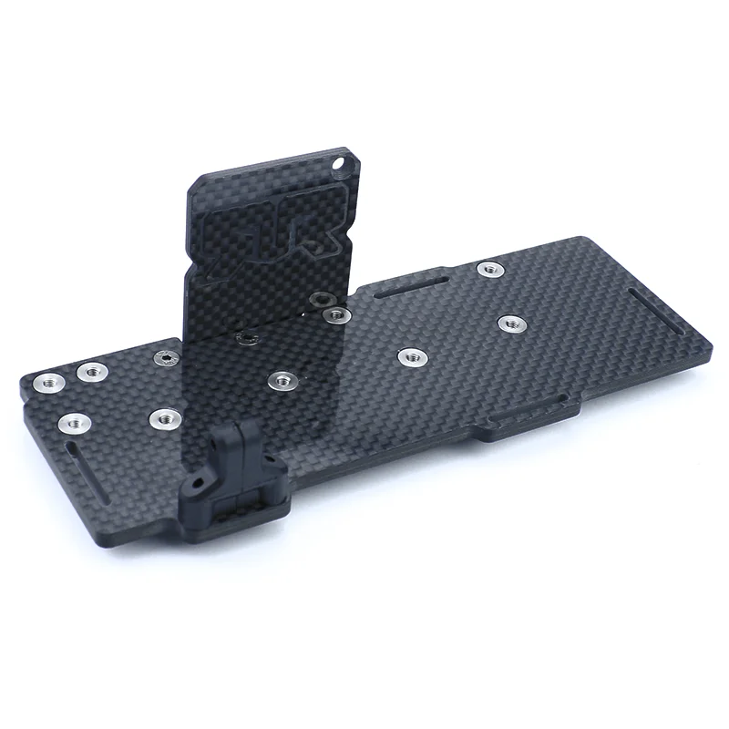 คาร์บอนไฟเบอร์แบตเตอรี่ชุดถาดแบตเตอรี่กล่องสําหรับ 1/8 ARRMA TYPHON KRATON MOJAVE NOTORIOUS รถบรรทุกอะไหล่อัพเกรด