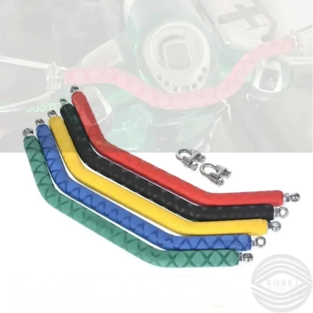 For Motorcycle Modifiable Handlebar Cross Bar Reinforced Thick Handlebar Pull Rod Front Balance Bar Reinforced