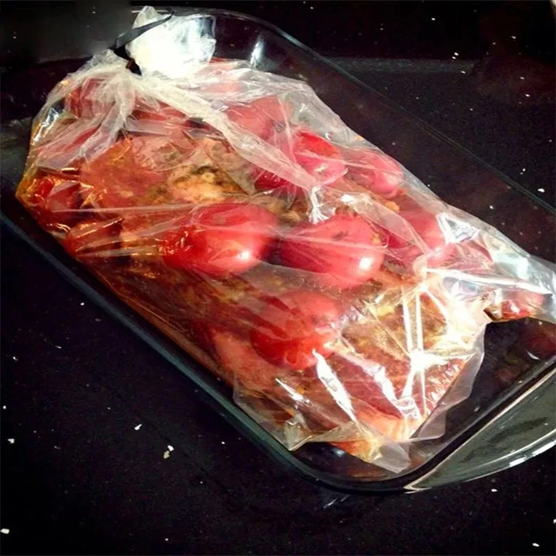 20Pcs/Set Microwave PET Oven Bag High Temperature Resistant Bags Baking Bag Kitchen Tools 250*380mm