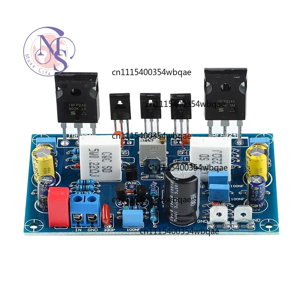 ZOCI-1Pair Power Amplifier Board 100Wx2 Amplificador IRF240 FET Class A Power Amplifier Audio Board Amp For Home Sound Theater