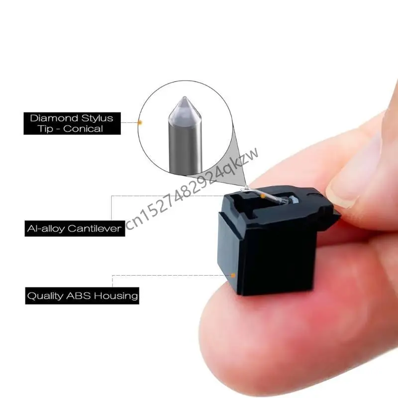 R9CD -рекорд игрок игрок стилусов иглы -поворотный столик стилусы записывают иглу игрока с чистящей кистью для обеспечения звука