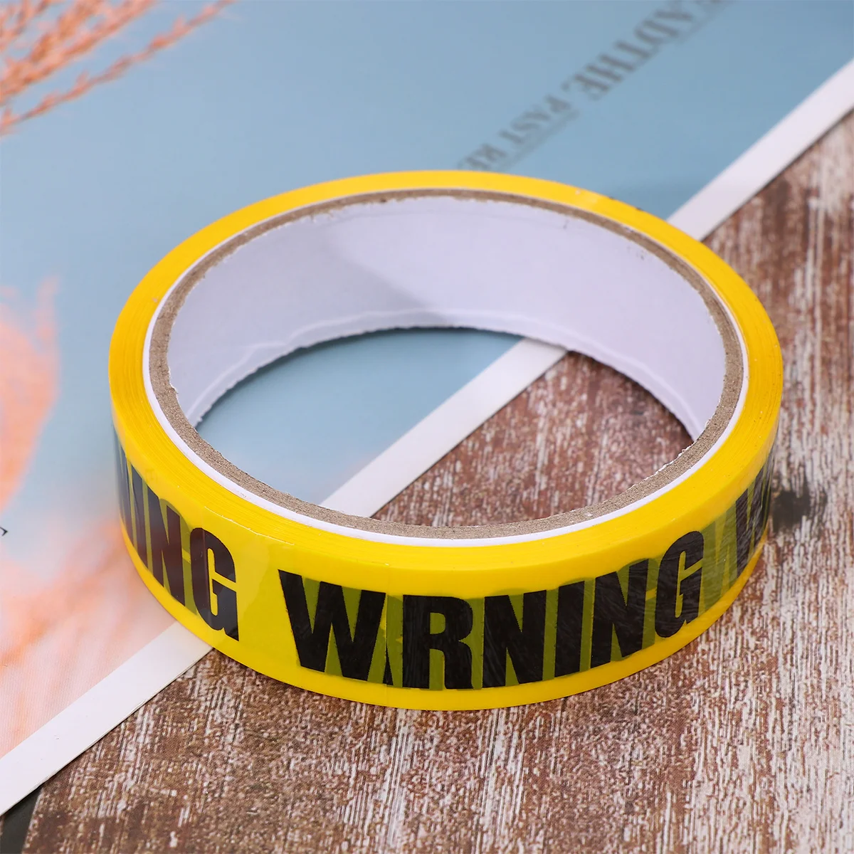 

2 шт., предупреждающая лента, промышленная прочность, клейкая желтая, черная предупреждающая лента для пола, стены, оборудования, самоклеящаяся наклейка