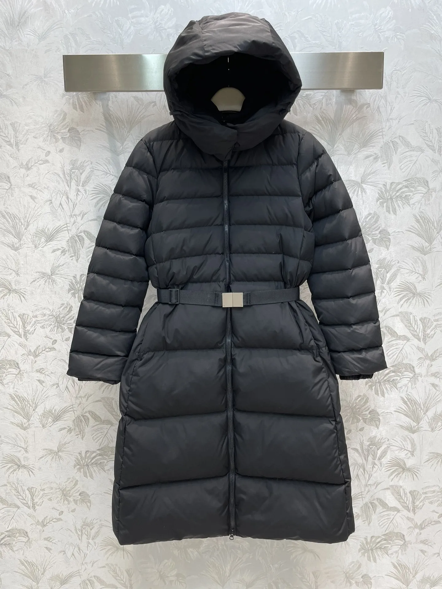 2025 Abbigliamento donna Piumino staccabile con cappuccio invernale Nuovo 1104