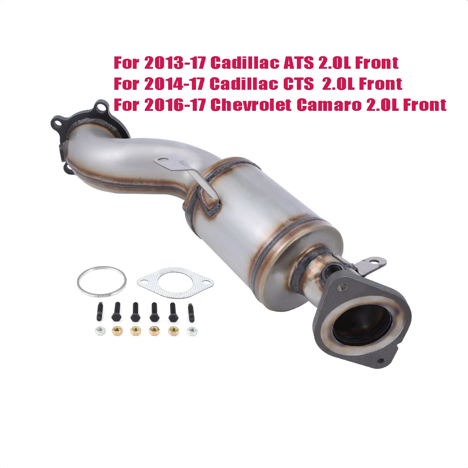 

Catalytic Converter For 2013-2017 Cadillac ATS / 2014-2017 CTS / 2016-2017 Chevrolet Camaro 2.0L