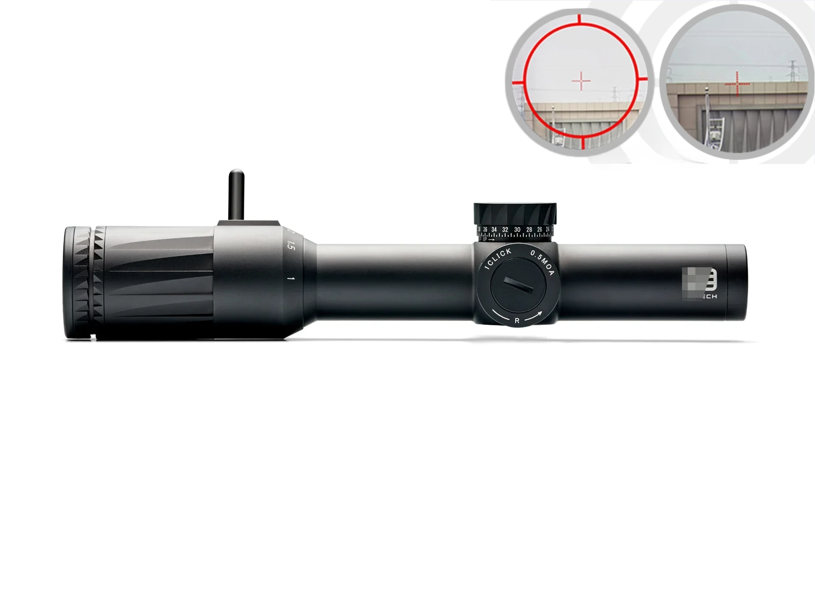 Imagem -02 - Vide-riflescope Ffp Lpvo Sr1 Retículo 16x24 mm 30 mm Tubo bk com Marcações Originais Completas