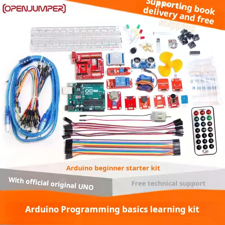 Arduino UNO R3 Development Board Starter Kit for Programming Learning C Arduino IDE DIY Electronics