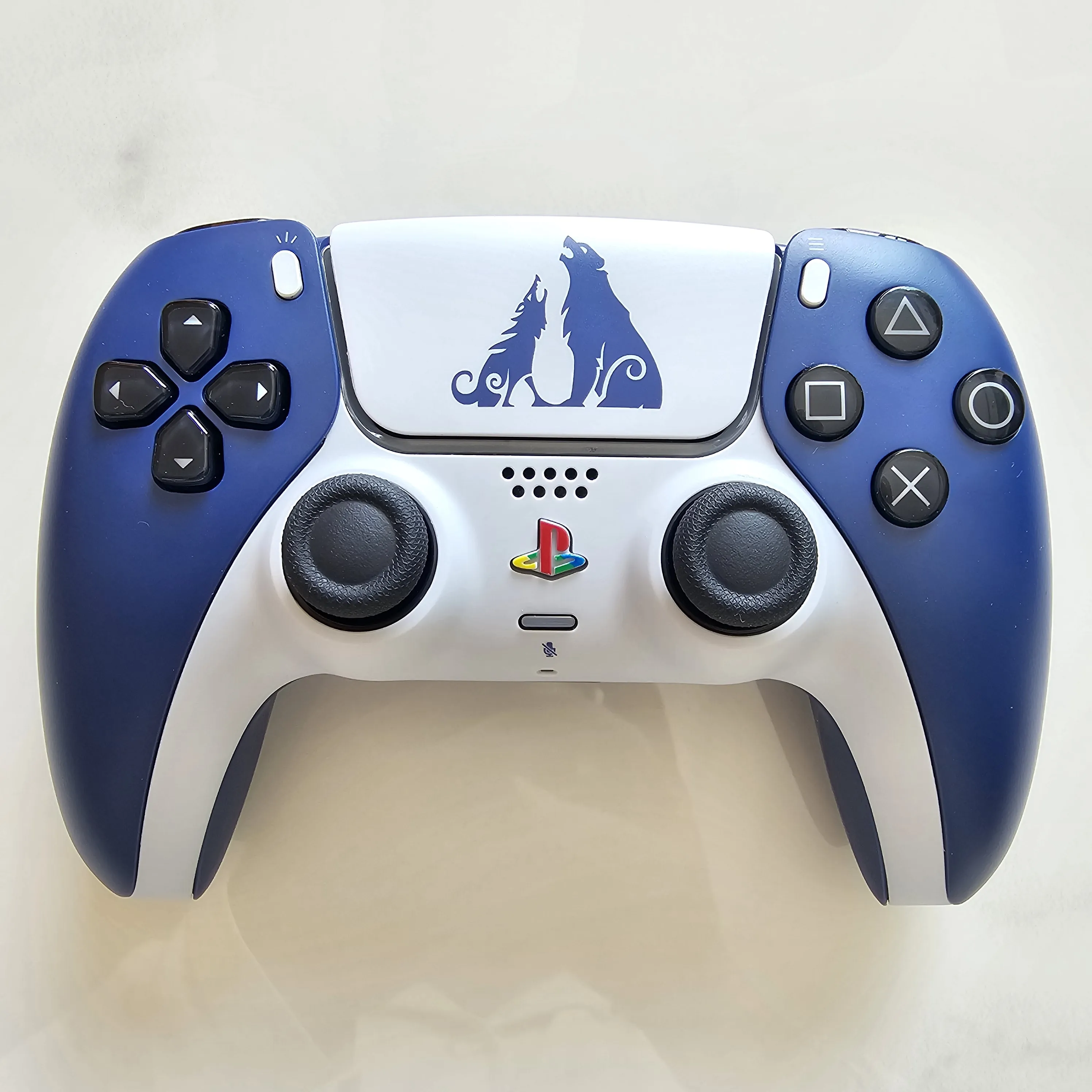 

Sony Ps5 Game Console Handle Original Custom Modified Ps5 Original Handle Ps5 Wireless Controller: Divine Twilight