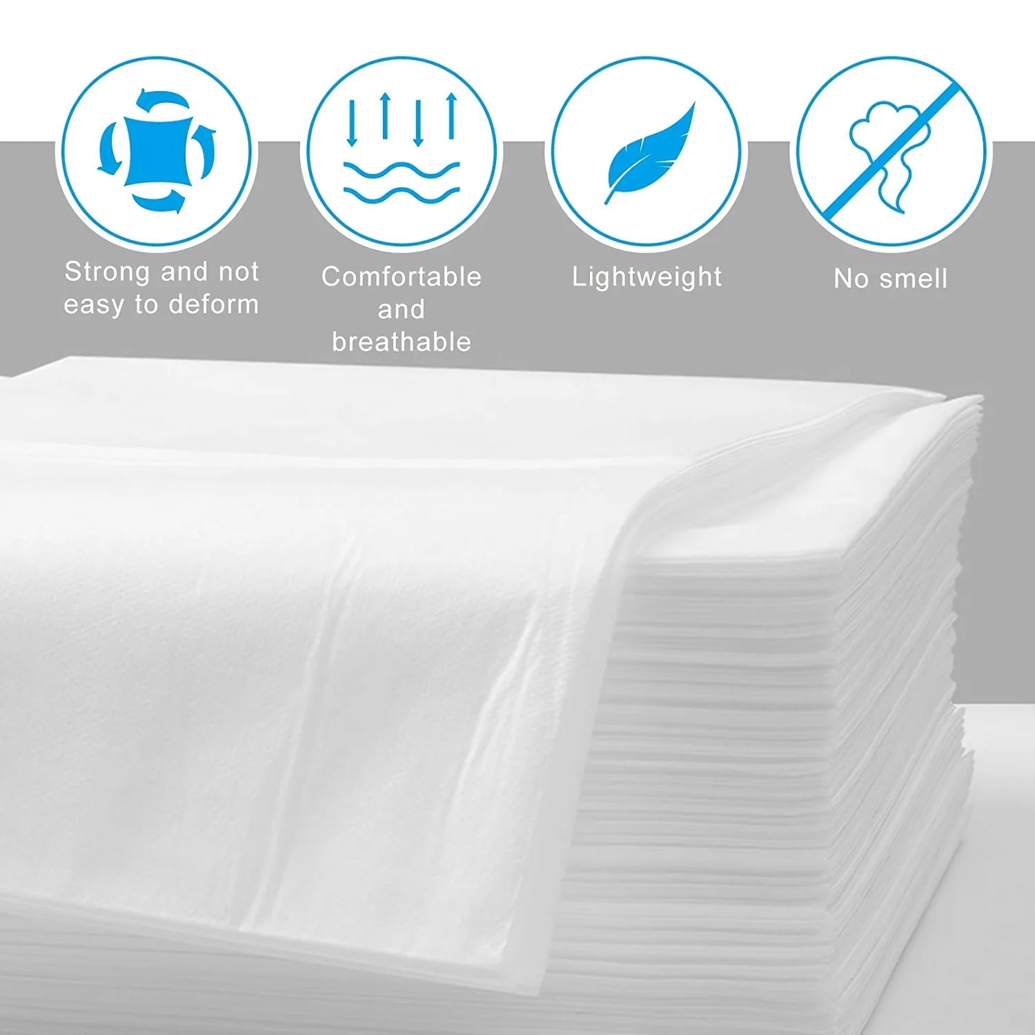 60pcs, disposable bed sheets, massage bed covers, breathable, disposable massage bed sheets suitable for massage, beauty salons