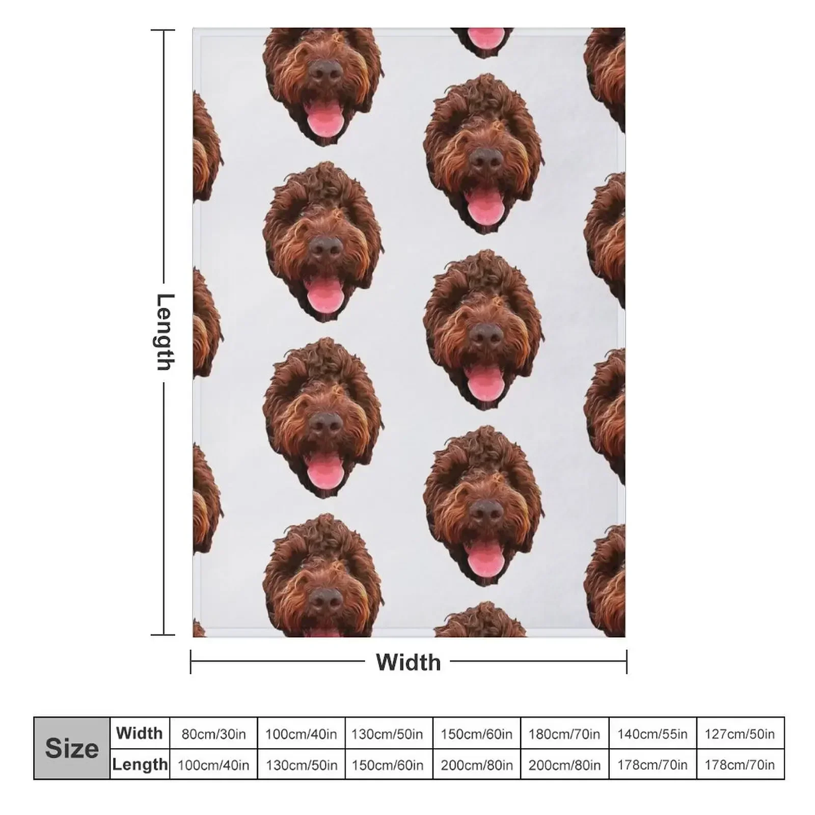 Lagotto Romagnolo Throw Blanket Beautifuls Sofa Heavy Beach Retros Custom Blankets