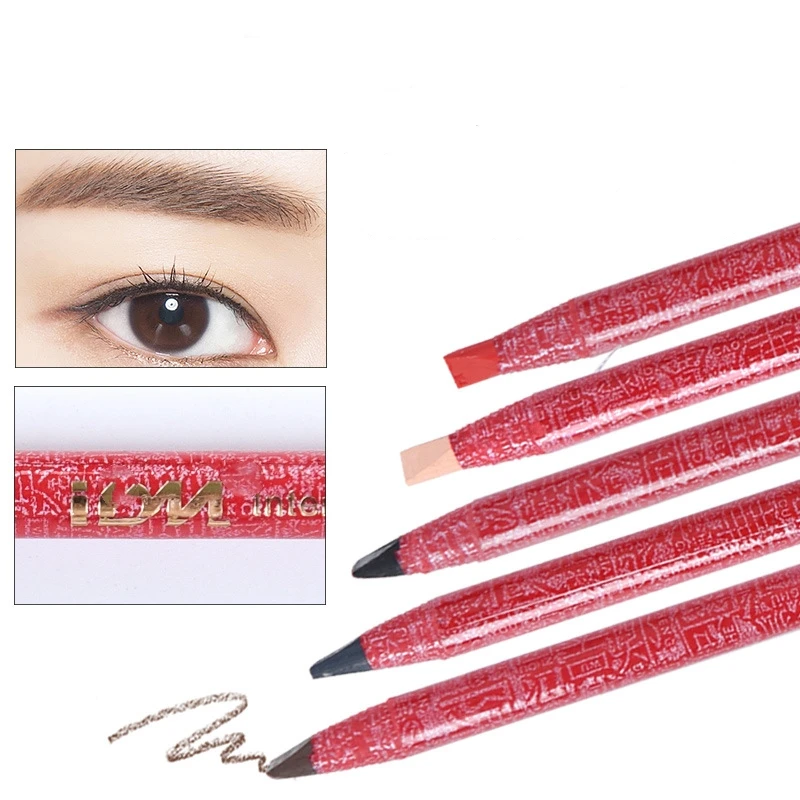 1PCS IDM Eyebrow Pull Eyebrow Pen Waterproof and Colorless Beginner\'s Eyebrow Makeup and Sweatproof Embroidery Positioning Pen