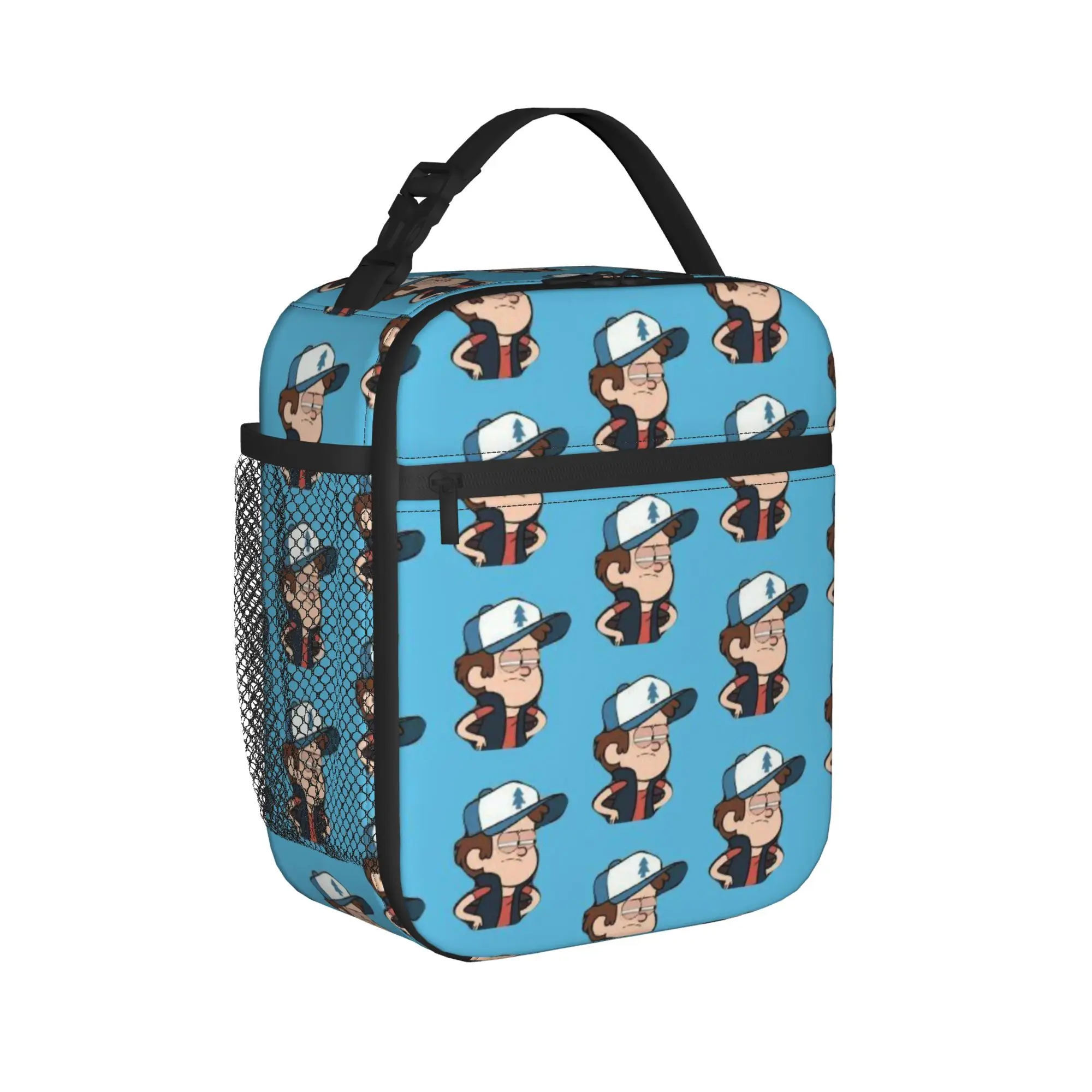 Insulated Lunch Tote Bag Gravitys Falls Product  Storage Food Box New Thermal Cooler Bento Box For Outdoor