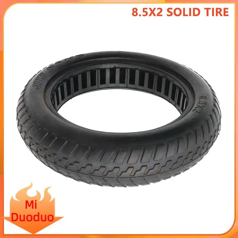 

High-performance 8.5x2 solid tires provide reliable and maintenance-free accessory for your scooter