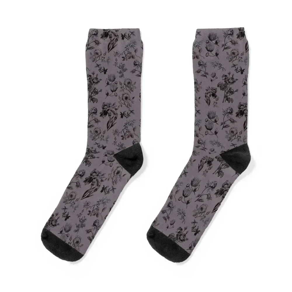 

Florence in Grey Socks cotton Rugby winter gifts Men's Socks Luxury Women's