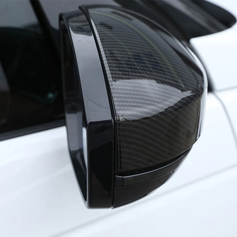 For Land Rover Discovery Sport Range Rover Evoque Velar Car Accessories Rear View Mirror Cover Caps Trim For Jaguar F-Pace X761
