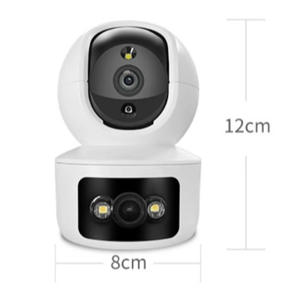 360° Wireless WiFi Surveillance Camera 2K Night Vision WiFi Indoor Camera Automatic Tracking 2-Way Talk