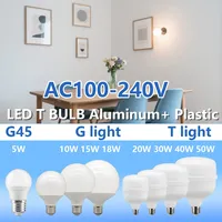 1-5PCS Hight Power E27 LED Bulb 5W 10W 20W 30W 40W 50W AC100-240V Warm Light Cool Lighting 6000K 4000K Lamps for Home Bedroom