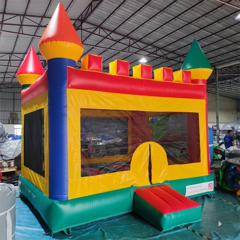 

Inflatable Bouncer Jumping Castle Outdoor Game Commercial PVC Bounce House Party Jumper Bouncing and Slide Combo for Kids