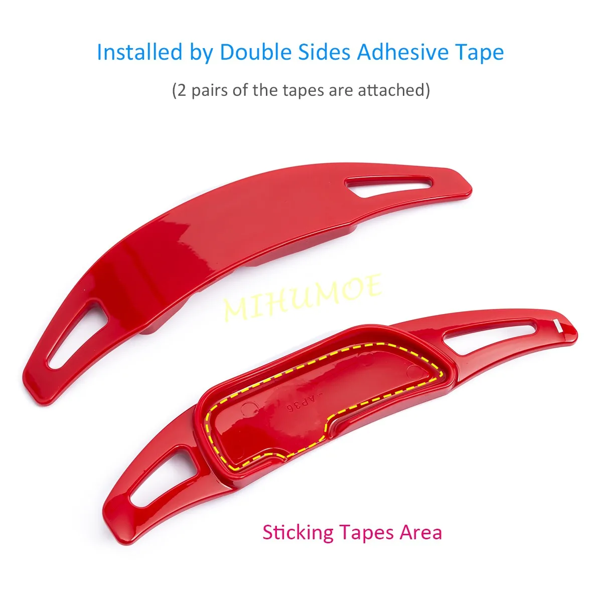 التحول مجداف لمرسيدس بنز AMG A45 C45 E53 S63 S65 CLA35 CLS63 GLA45 GLE53 عجلة توجيه سيارة التحول مجداف تمديد 2 قطعة