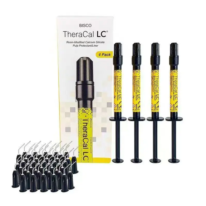 Dental Light Curing Calcium Hydroxide LC Pulp Capping Calcium Silicate Cushioning Resin Modified Cushioning Pulp Capping Materia