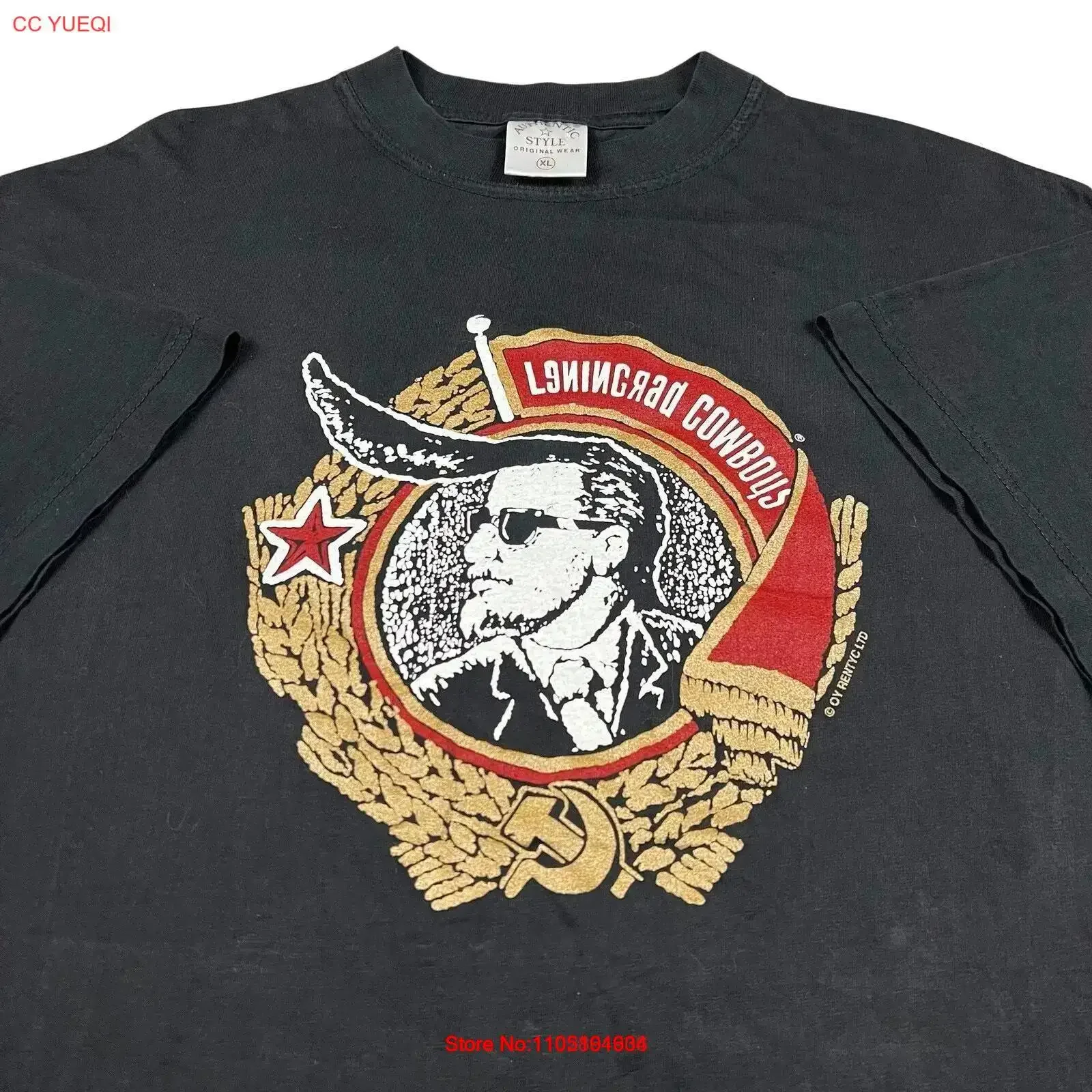 Vintage 1994 Leningrad cowboys let s twist it again 90s band T Shirt vintage Washed Stretched graphic streetwear Comfortable