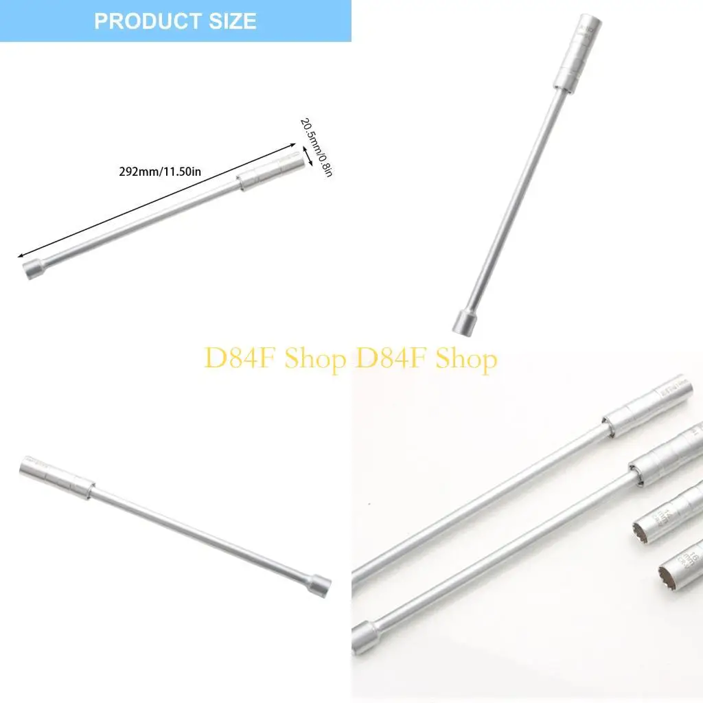 D84F Long Reach Stop Wrenches 14/16mm 3/8 Drive 12Point Socket Thin Wall For Automotive Motorcycle Service