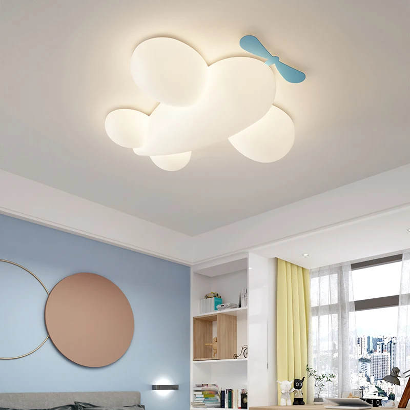 Modern LED Bedroom Lamp Ceiling Lights Indoor Lighting Surface Mounted Airplane Home Decor Lamp Droppshipping AC85-260V Fixtures