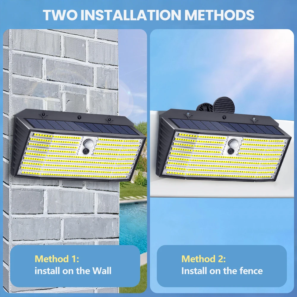 Luzes solares LED 418/268 com  - Balance Beam Outdoor avaliação e preço