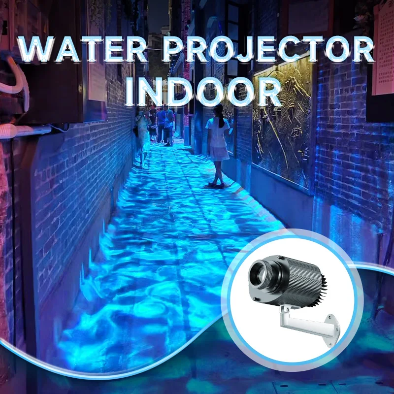 Outdoor Waterproof Projector Stage Light Landscape For Party Show Water Ripple Effect Light Projector Water Wave Ocean Projector