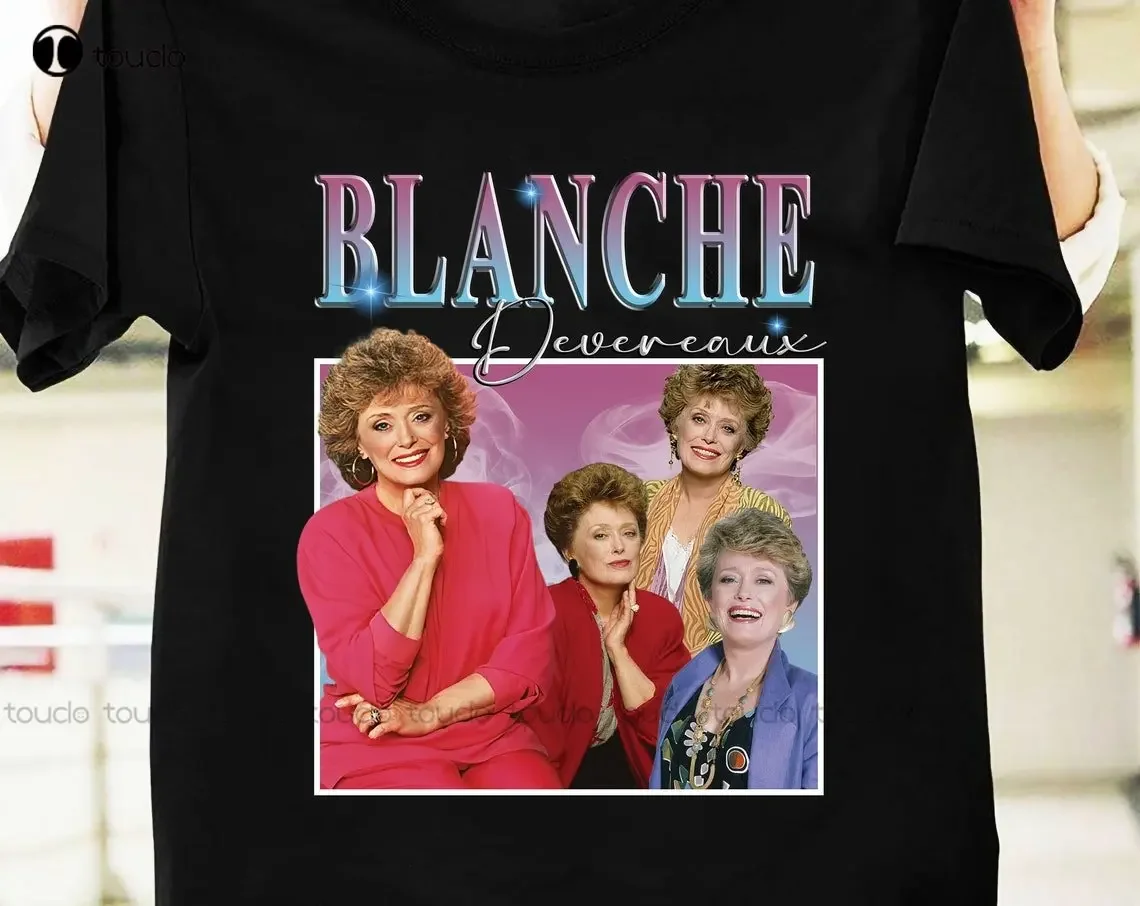 Blanche Devereaux Vintage T-Shirt The Golden Girls Movie Shirt Tv Series 90S Movie Shirt