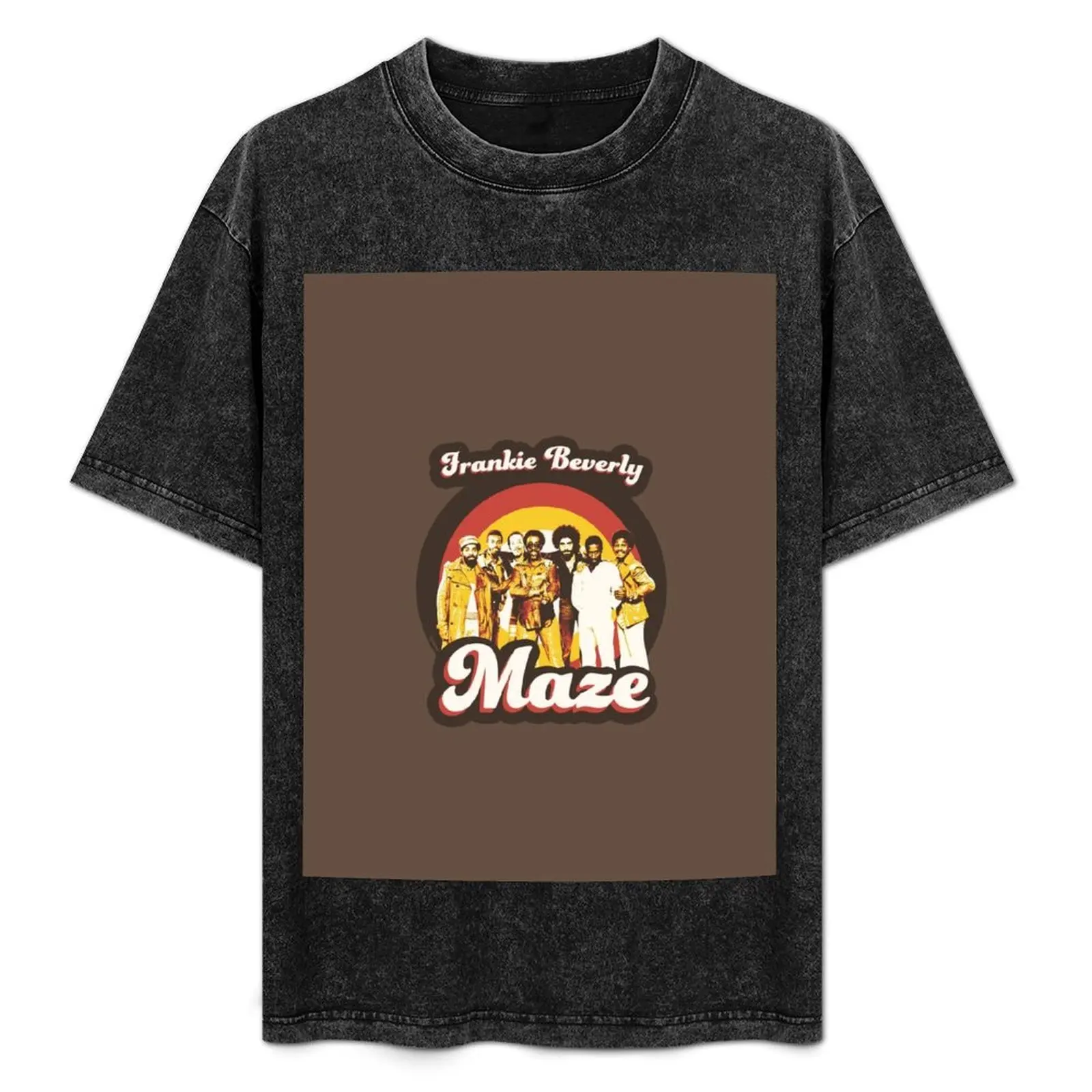 

Frankie Beverly and Maze 70s Funky Soul T-Shirt Novelty Graphic Tee Shirt