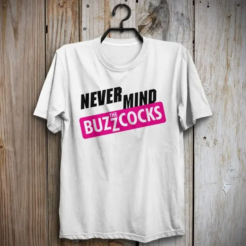 Never Mind the Buzzcocks T Shirt Steve Diggle Chris Remington Danny Farrant