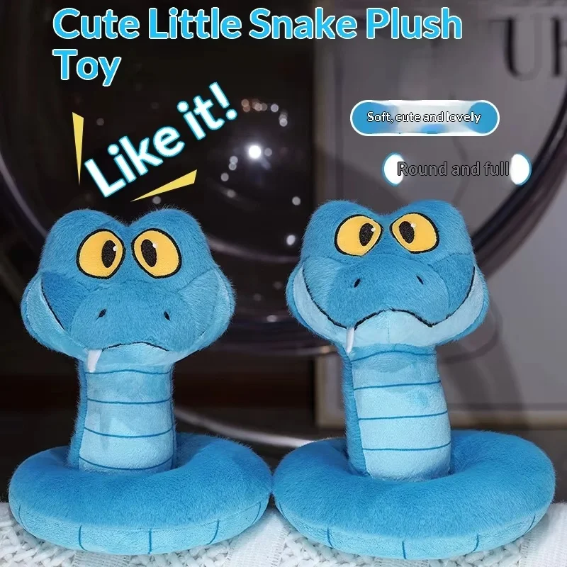 Nuovo Disney Zootopia 2 Gary The Snake Simpatico peluche ripiene da 20 cm, bambola riempita morbida e coccolosa, giocattolo di Babbo Natale per bambini e fan