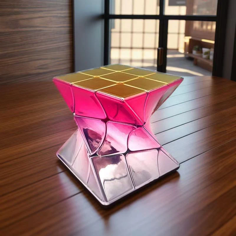 Büküm küp 3x3 Cubo Magico Antiestres beyin Teasers oyuncak IQ bulmacalar Inteligencia yaratıcı hediyeler çocuklar için Speedcube Zauberwürfel