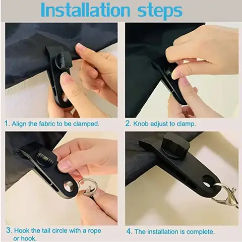 10 पीस टार्प क्लिप्स हेवी ड्यूटी थंब स्क्रू टार्प क्लैंप्स लॉक ग्रिप टेंट क्लैंप्स टार्प्स शामियाना सपोर्टिंग टार्पॉलिन के लिए 6 best sales टार्प क्लिप - №6